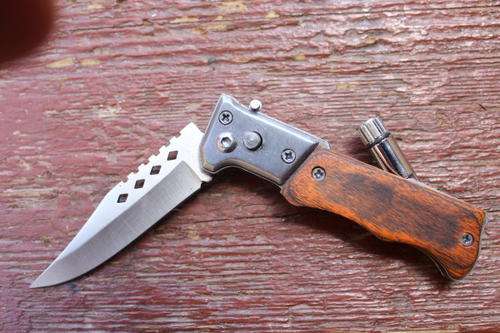 USA STAINLESS KNIFE WITH TORCH