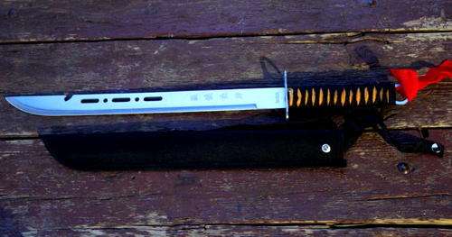 SEKIZO NINJA BLADE WITH SMALL NINJA KNIFE