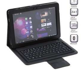 SAMSUNG GALAXY TAB 10.1" P7500/P7510 BLUETOOTH KEYBOARD WITH CASE + FREE SCREEN PROTECTOR