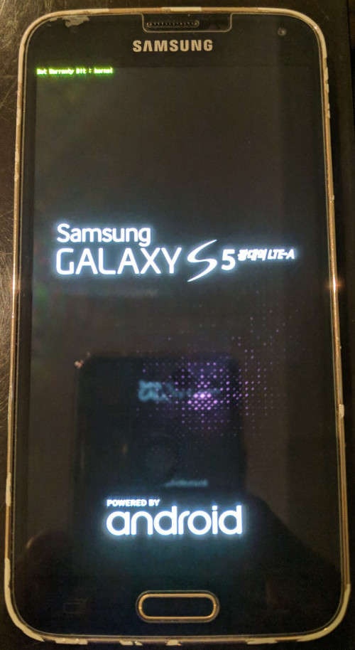 Samsung Galaxy S5 LTE-A G906S 32 GB black