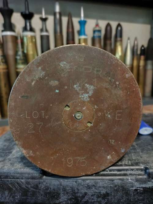 Shell casing 20pdr/84mm