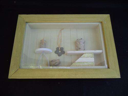 Lovely 3 Dimensional Art in a Box Frame