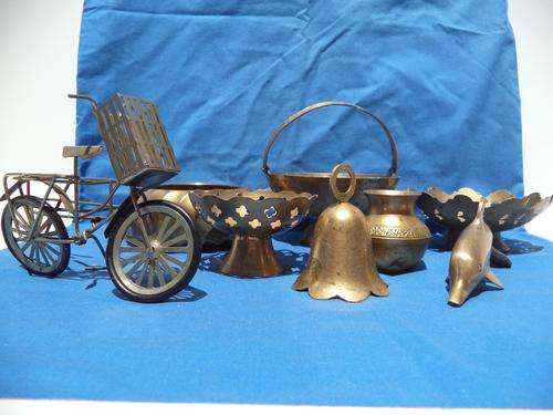 Collection of  Mostly Brass Ornaments