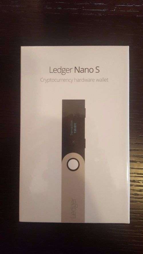 Ledger Nano S - Cryptocurrency hardware wallet - Free Shipping