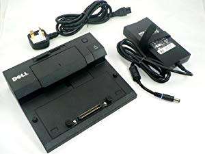 Price Reduced! DELL E-Port Replicator Docking Station with 130W AC Adapter.