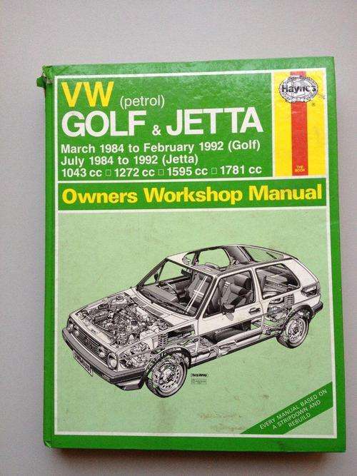 Haynes VW Golf II Owners Workshop Manual 1984-