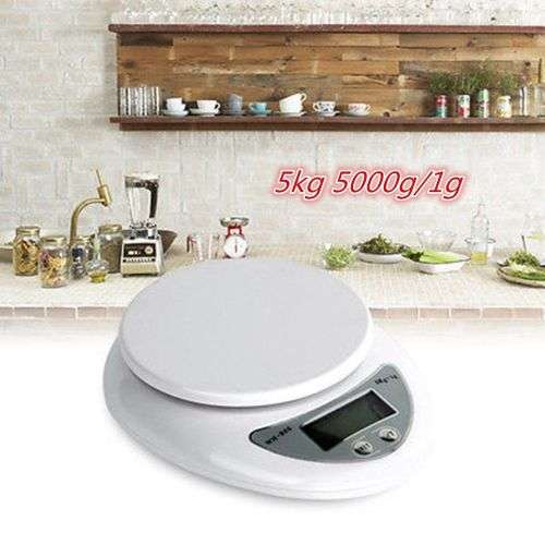 5kg 5000g/1g Digital Electronic Kitchen Food Diet Postal Scale Weight Balance