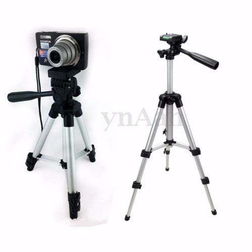 360° Professional Extendable Camera Tripod Phone Clip Holder Stand