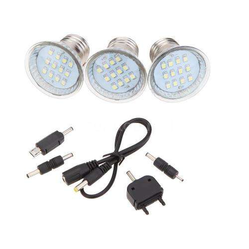 Outdoor Solar Power Panel LED Light Lamp USB Charger Home System Kit Garden Path