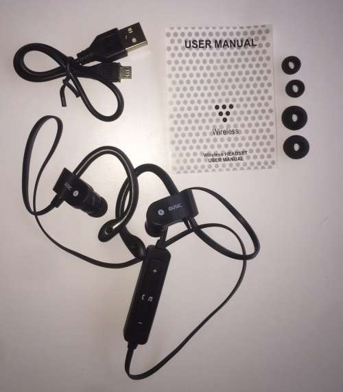 Wireless Bluetooth 4.1 Headphone Headset Stereo Earphone Earbud Sport Sweatproof