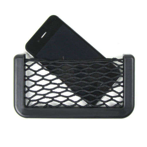 Car Auto String Mesh- Bag Storage Pouch for Cellphone Gadget Cigarette