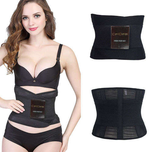 Sport Waist Cincher Girdle Belt Body Shaper Tummy Trainer Belly Training Corsets