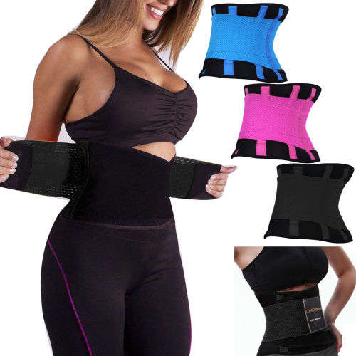 Sport Waist Cincher Girdle Belt Body Shaper Tummy Trainer Belly Training Corsets