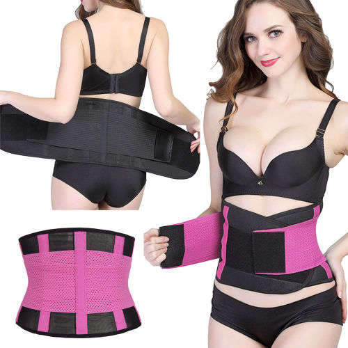 Sport Waist Cincher Girdle Belt Body Shaper Tummy Trainer Belly Training Corsets