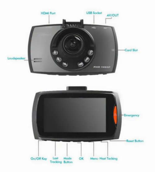 Advanced Portable Car Camcorder