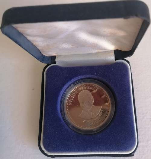 Mandela coin millenium 2000 coin