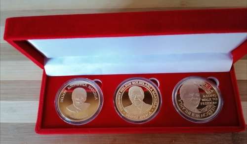 Mandela coin X3  coins