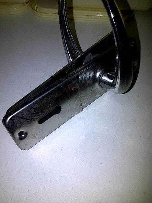 Door handle set only