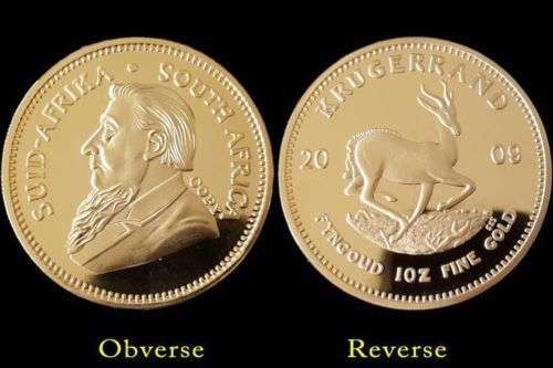 2014 Claded Krugerrand Replica 0.999, 24k Gold Coin