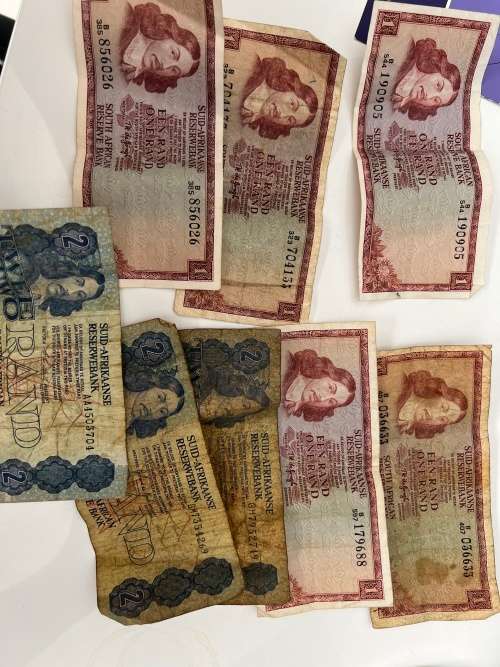 Bulk South African Coin and Note lot