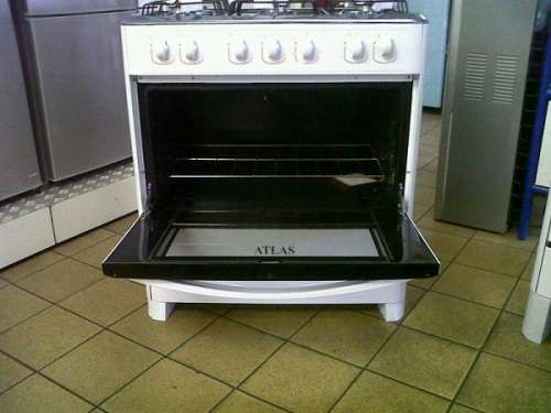 Atlas 6 Burner Gas Stove with Gas Oven
