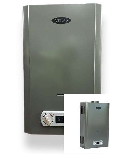 Atlas Gas Geysers 08Lt And 16Lt Combo Including Flues