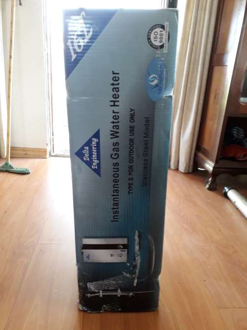 Delta Engineering Stainless Steel 16lt Gas Geyser + FREE DELIVERY