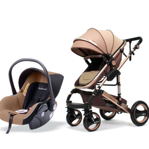 Belecoo 2 in 1 pram sets with car seats