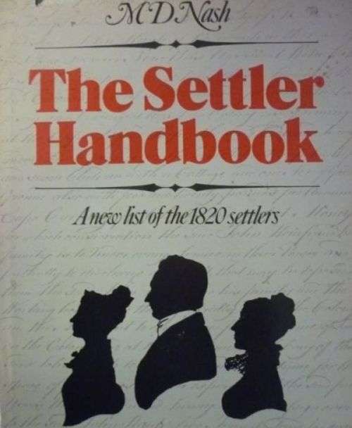THE SETTLER HANDBOOK BY M D Nash