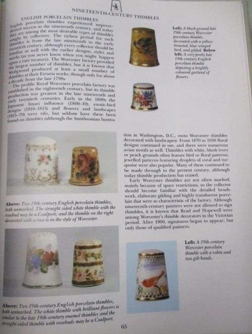 THE LETTS GUIDE TO COLLECTING THIMBLES  By Bridget McConnell