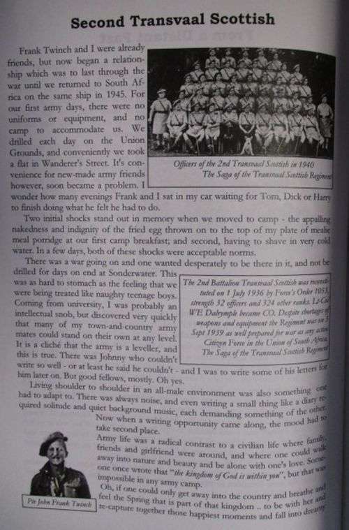 FROM JO'BURG TO DRESDEN A World War 2 Diary By EB "Dick" Dickinson