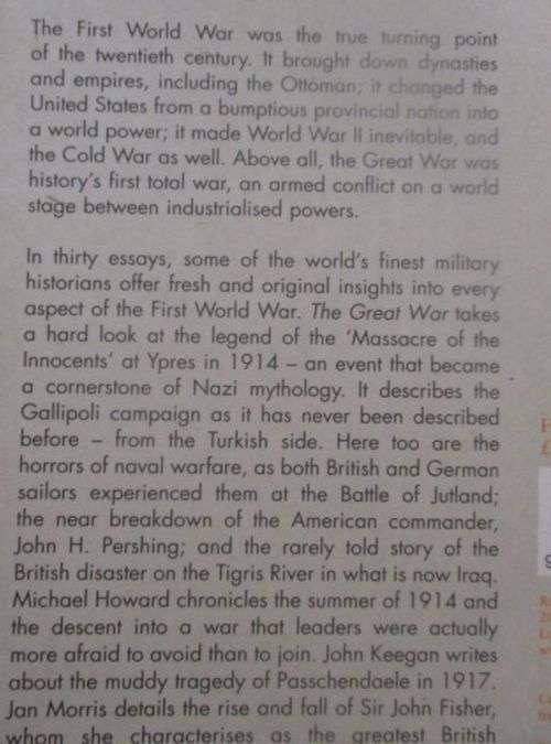 THE GREAT WAR Ed: Robert Cowley