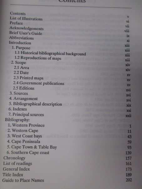 MAPS OF THE SOUTH WESTERN CAPE OF GOOD HOPE Comp. M Cartwright