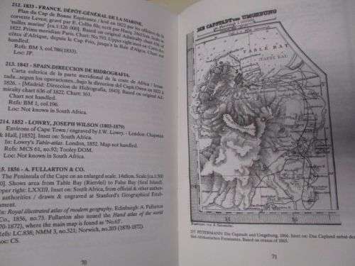 MAPS OF THE SOUTH WESTERN CAPE OF GOOD HOPE Comp. M Cartwright