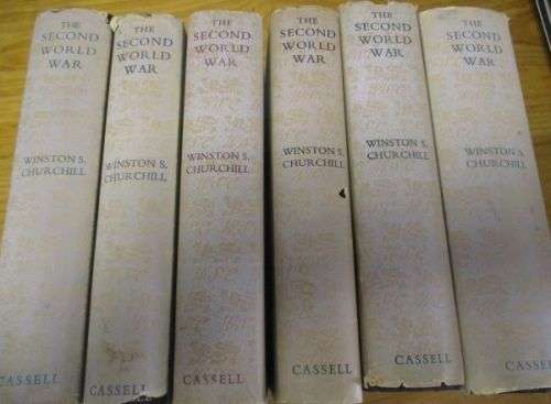 THE SECOND WORLD WAR Volume 1 - 6 By Winston Churchill