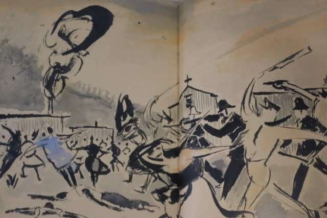 EXILES - DRAWINGS BY GERARD SEKOTO