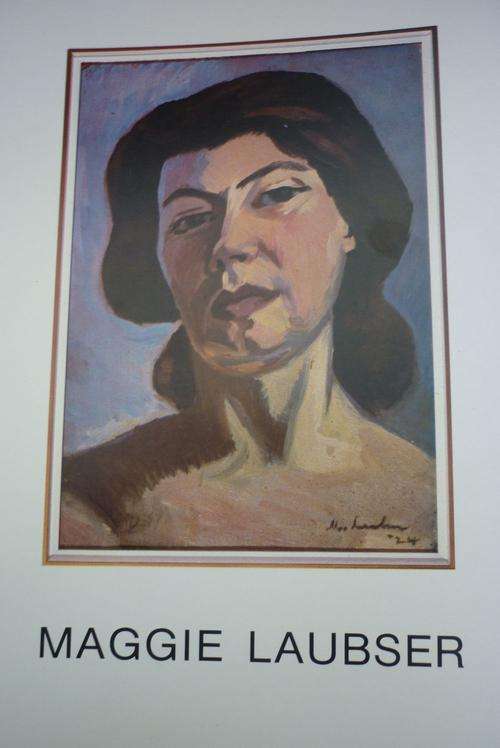 MAGGIE LAUBSER EARLY WORKS FROM THE SILBERBERG COLLECTION S A National Gallery Dec 1987 - Jan1988