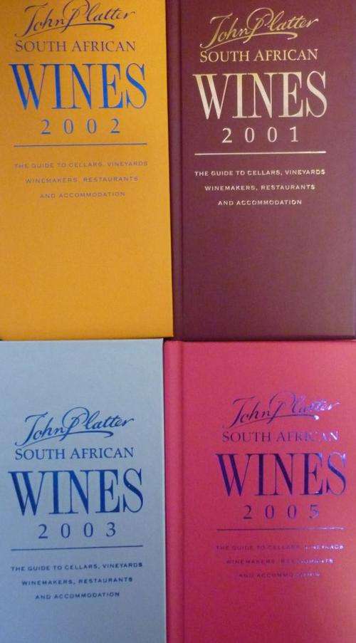 JOHN PLATTER SOUTH AFRICAN WINES X 4