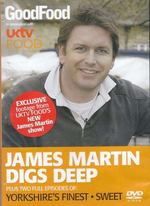 GOOD FOOD UK TV FOOD: JAMES MARTIN DIGS DEEP (DVD)