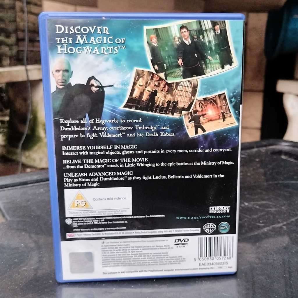 PS2 Games Harry Potter and the Order of the Phoenix