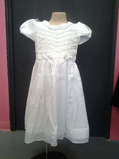 ** 2 Swan** - Beautiful White Dress, Flower Dress, Graduation Dress