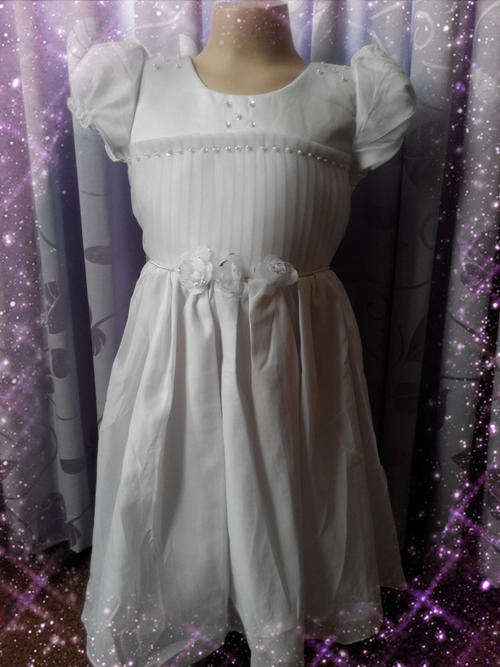 2 Swan - Flower Girl Dress (White)