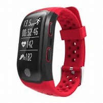 S908 GPS Smart Band (Red)