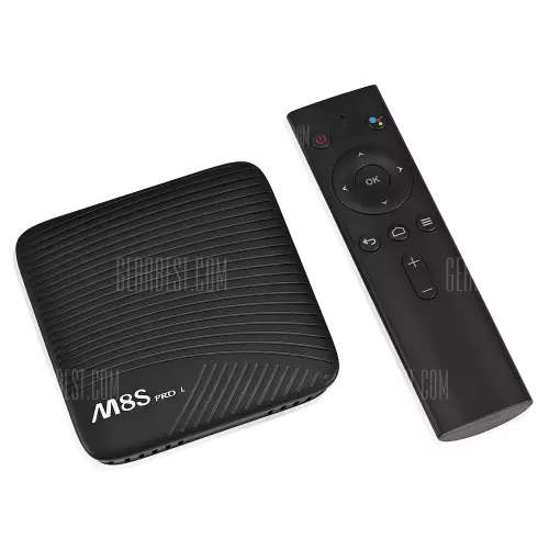 MeCOOL M8S L Android 7.1 (3GB/32GB)**Android TV OS Support Voice Control TV Box** DSTV Now Preloaded