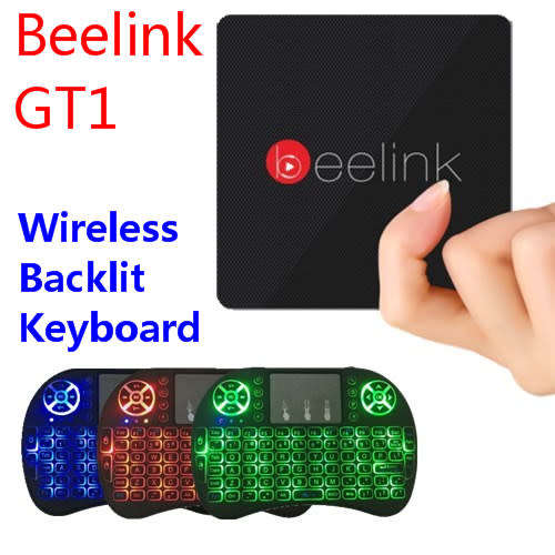 Beelink GT1 Ultimate Android 7.1 TV Box (3GB RAM +32GB ROM) + FREE Wireless Mini Backlit Keyboard