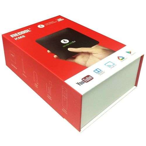 Mecool KM8 Android 8.0 Google Certified TV Box (2GB RAM/16GB ROM) ** With Voice Control Remote