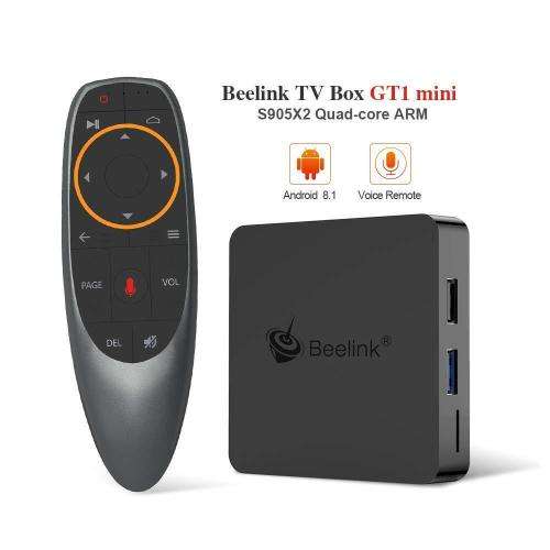 Beelink GT1 Mini (4GB RAM/32 ROM) Android 8.1 TV Box with Voice Remote ** DSTV Now, Netflix, Showmax