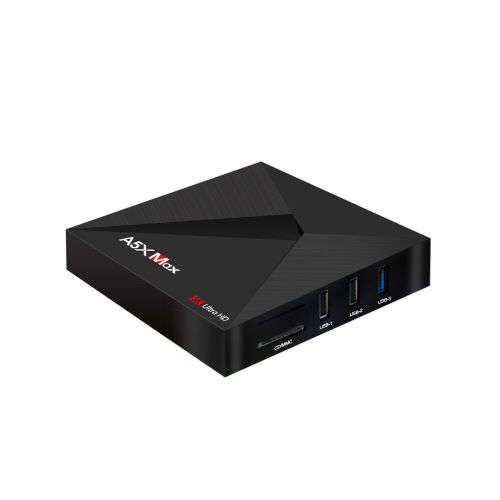 A5X Max Android 9.0 TV Box (4GB RAM/ 32GB ROM) **+ FREE Wireless Mini Keyboard !! **DSTV Now,Netflix