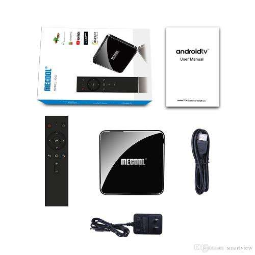Mecool KM3 Android 9.0 TV Box (4GB RAM/64GB ROM) **Google Certified **+ Wireless Keyboard