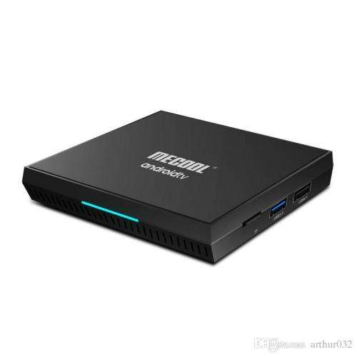 Mecool KM9 Pro Classic Android 9.0 TV Box (2GB RAM / 16GB ROM)** Google Certified**With Voice Remote